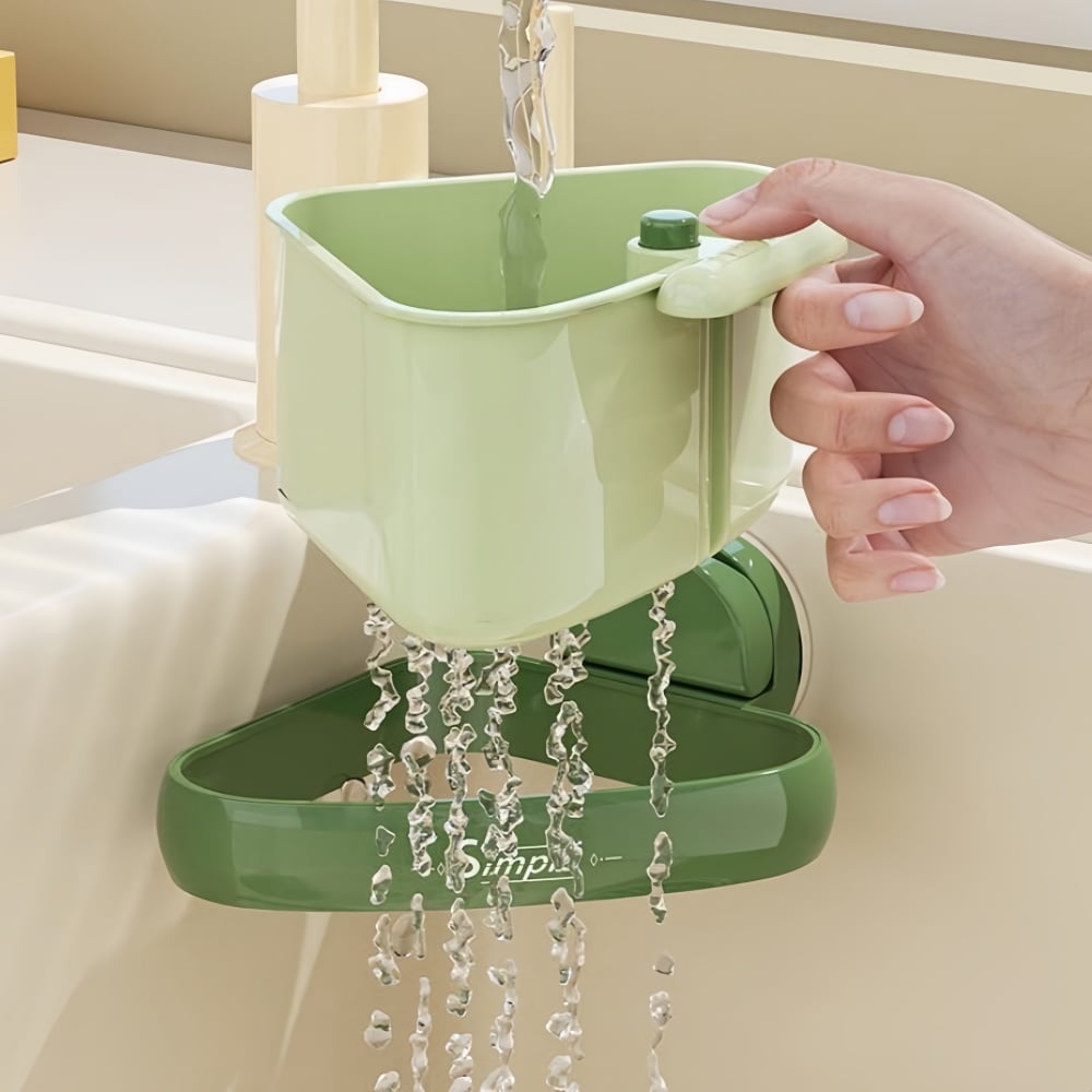 💧Suction Cup Sink Corner Rack