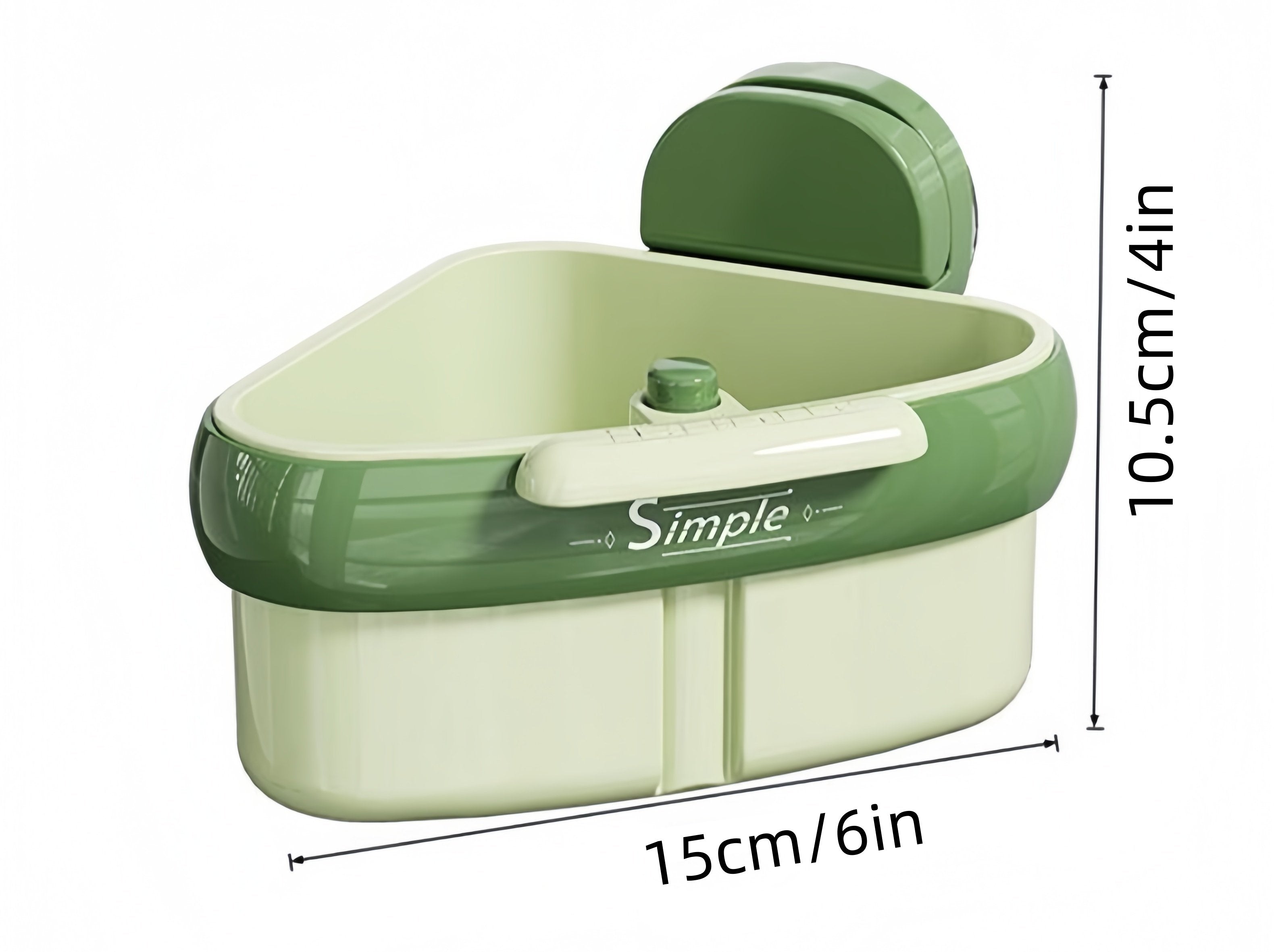 💧Suction Cup Sink Corner Rack