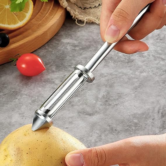 🔥Last Day Buy 1 Get 1 Free $12.49 Each🔥5-in-1 Stainless Steel Multifunctional Veggie Peeler