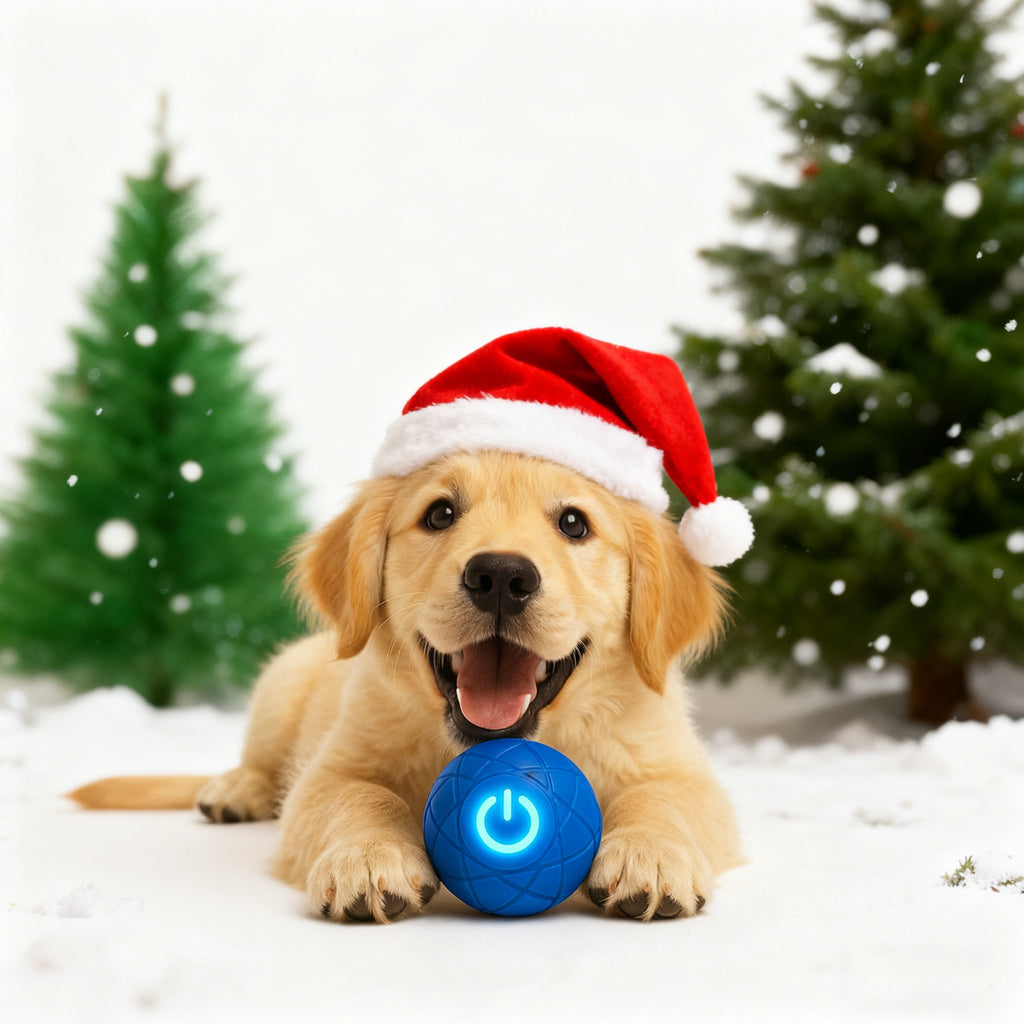 ✨🎁 A Christmas Surprise for Your Fur Baby!  Pet Bounce Ball for Cats🐱 & Dogs🐶