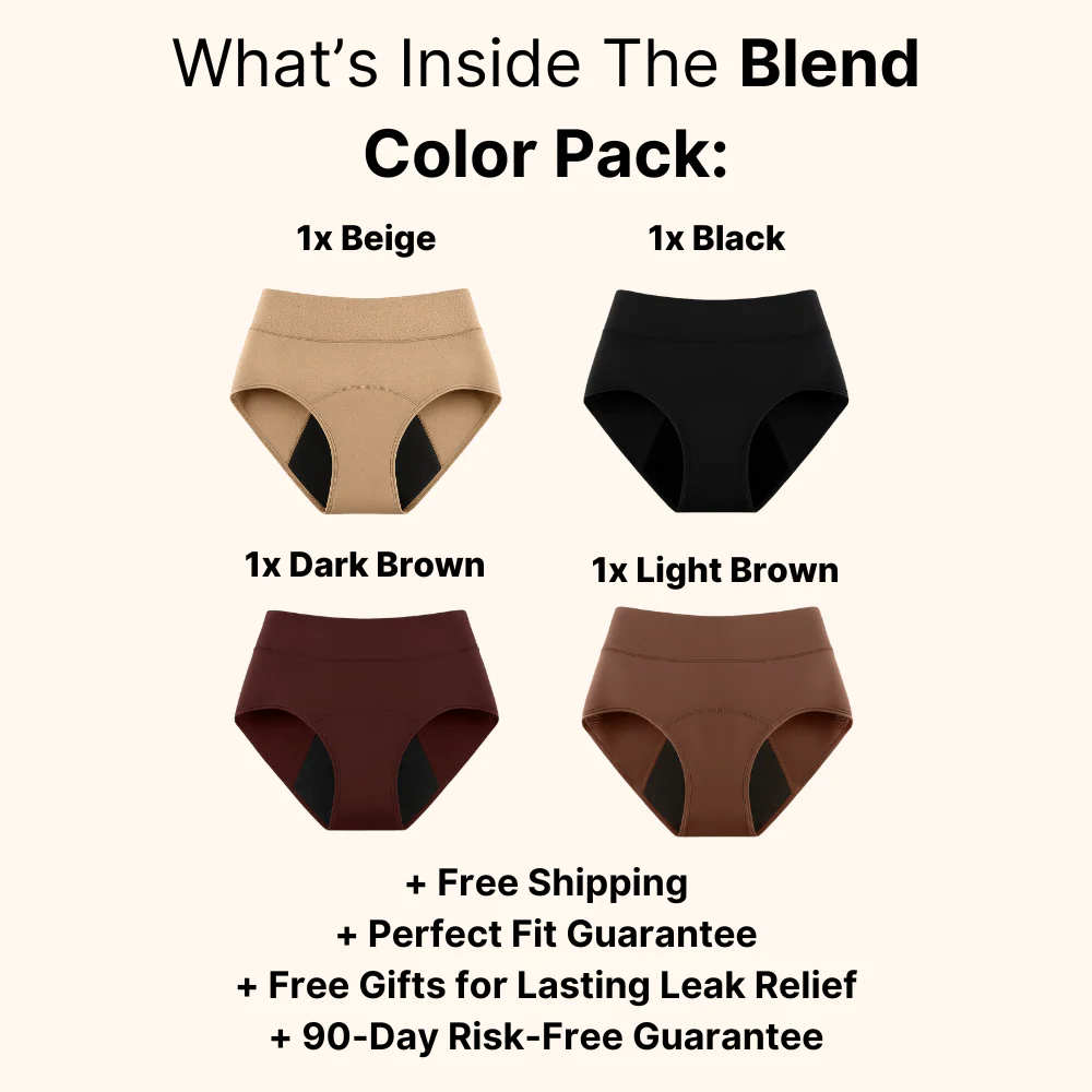 💖♀️Last Day 50% OFF|LBMLBM™  100% Leak-Proof Underwear 4-pack
