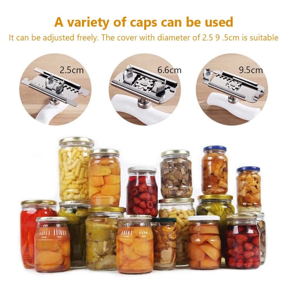 🔥LAST DAY-BUY I GET 1 FREE JUST $9.49 EACH 🔥Stainless Steel Jar Opener & Bottle Lid Remover