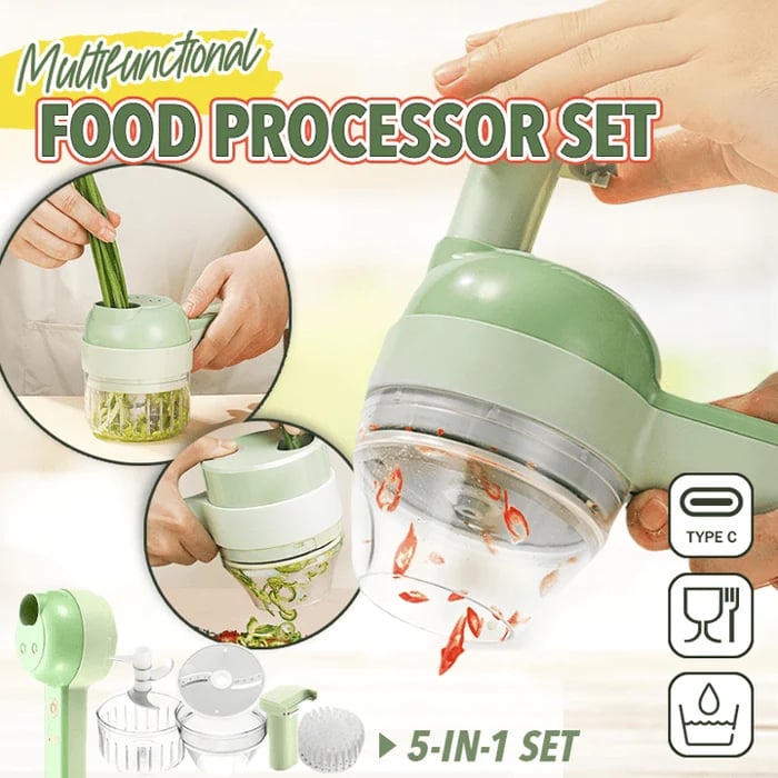 🔥Last Day Sale 43% OFF🔥 Multifunctional Wireless Food Processor